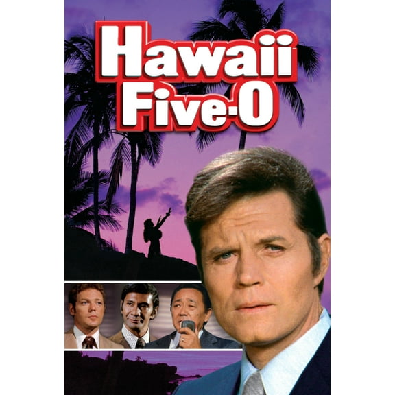 Hawaii Five-O Poster 12x16 Print on Metal Sign 12in x 16in Multi-Color Square Adults Best Posters