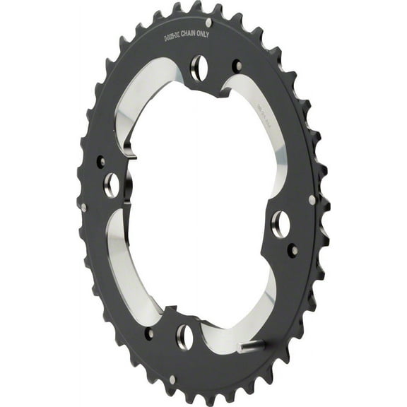 Shimano XT M785 10-Speed Chainring - Black Tooth Count: 38 Chainring BCD: 104