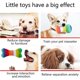 thumbnail image 4 of 4 Uds. Juguete para perro, juguete de peluche chillón, bonito juguete de hueso de color, juguete para masticar, 4 of 5