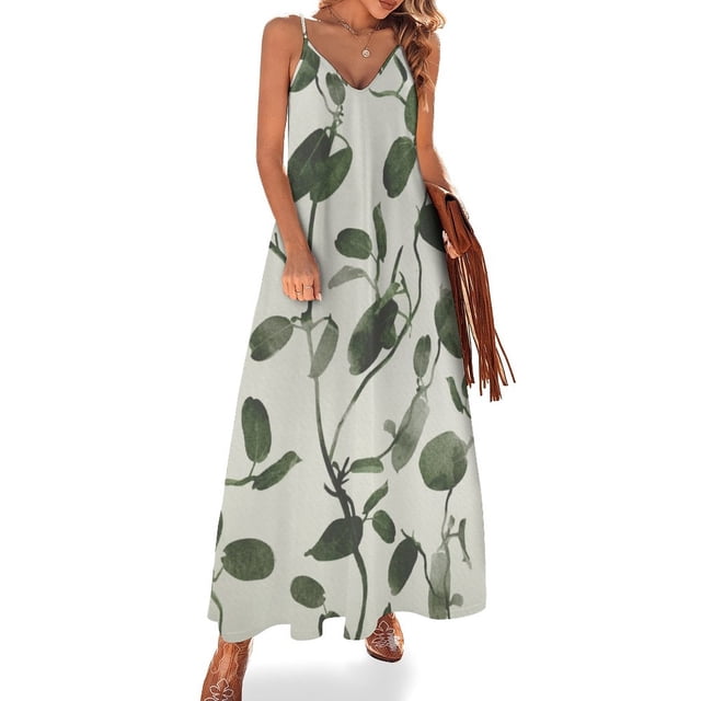 Vestido sin mangas Hoya Carnosa / Porcelainflower Vestidos de mujer Ropa mujer Verano 2024 Ropa femenina Vestidos elegantes
