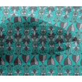 thumbnail image 4 of oneOone Viscose Chiffon Fabric Leaves & Floral Block Fabric Prints By Yard 42 Inch Wide, 4 of 4