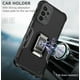 thumbnail image 3 of Funda Super Case para Samsung Z Fold 4, compatible con soporte magnético para coche, protección total de 360°, soporte de anillo, 3 of 5