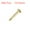 Brass Tone, variant on Uxcell 1x8mm Tiny Nails Carbon Steel Copper Plating Bronze 500 Pack
