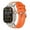 Orange, variant on Rugged Metal+Rubber Strap Wrist Watch Band WristBand For Apple Watch Bands iWatch Series 9 8 7 6 5 4 3 2 1 SE 2 Ultra 2 45mm 49mm