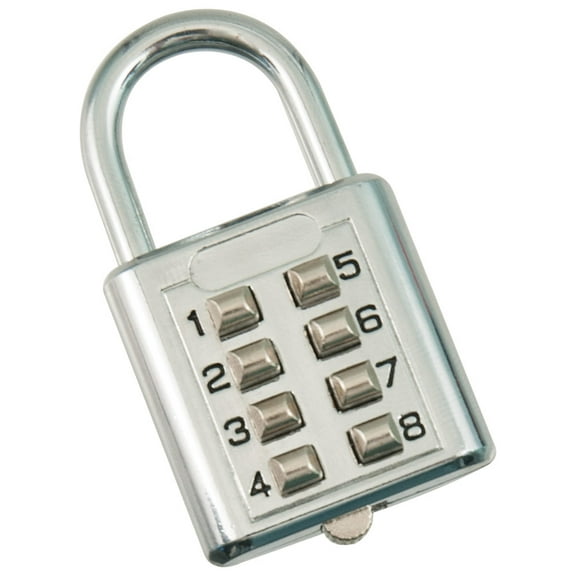 Tactile Push-Button Padlock