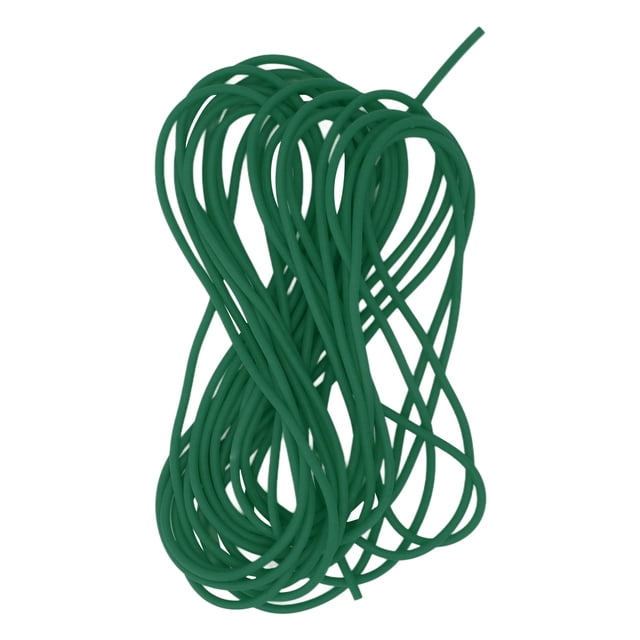 Cuerda elástica Cordón elástico 2,1 mm 5 m Cuerda elástica de látex sólido de alta resistencia para entrenamiento de tenis Deportes al aire libre Verde