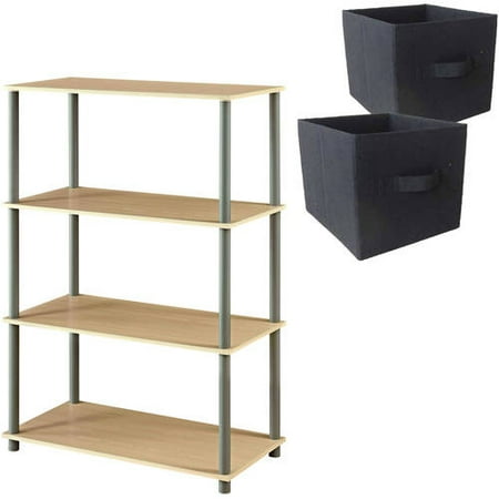 Mainstays No Tools 6-Cube Storage Shelf