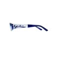 thumbnail image 4 of Eyebogo Kaylee Women Rectangular Reading Glasses, Blue, +2.50, 4 of 7