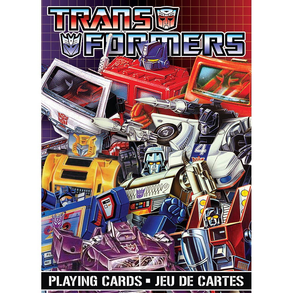 Transformers Playing Cards, Cartoons Comics by NMR Calendars