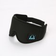 thumbnail image 1 of Máscaras para dormir, auriculares 3D para dormir, antifaz Bluetooth para dormir, hombres, mujeres, música, antifaz para dormir con los ojos vendados BANYUO Hogar, 1 of 5