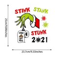 thumbnail image 2 of Christmas Decorations Clearance!! Thermal Transfer Green Heat Transfer Printing Heat Transfer, 2 of 2