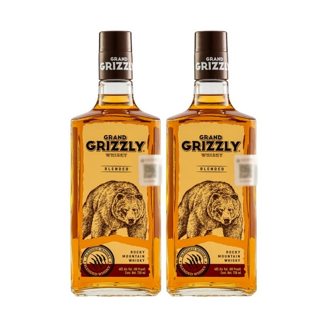Duo Pack Whisky Grand Grizzly 750 Ml Grand Grizzly Whisky