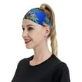 thumbnail image 3 of Balery Sea Turtle Swims Sports Headbands for Men,Moisture Wicking Workout Headband, Sweatband Headbands for Running,Cycling,Football, 3 of 9