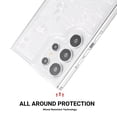 thumbnail image 6 of Allytech Clear Case for Samsung Galaxy A16 5G, Slim Fit Lightweight Soft TPU Cover with Stylish Flower Pattern, Shockproof Non-Yellowing Protective Phone Case for Women Girls, Flower-D, 6 of 11