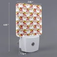 thumbnail image 2 of Fotbe Santa Claus bells Luz Nocturna LED, Luz de Noche con Sensor de Luz Natural de Anochecer a Amanecer, Se Enchufa a la Pared, Blanco Cálido 0.5W-EU, 2 of 7