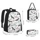 thumbnail image 2 of Balery Dachshund Dog Puppy Mochila Escolar 3 en 1 para Niños - Mochila Resistente con Lonchera Térmica y Estuche - Mochila Escolar para Niños y Niñas, 2 of 7
