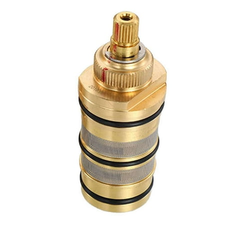 

Brass Bath Shower Thermostatic Cartridge&Handle for Mixing Valve Mixer Shower Bar Mixer Tap Shower Mixing Valve
