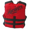 thumbnail image 3 of Hardcore Water Sports Adult Fully Enclosed Neoprene and Polyester Life Jacket Vest (Neon Orange), 3 of 11