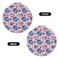 thumbnail image 2 of Picia blue record rock Skull for Compact Vanity Mirror , Travel Makeup Mirror , Portable Magnifying Cosmetic Mirror for Daily, Work, Business-Round Shape, 2 of 9