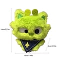 thumbnail image 4 of MMJ Alien Plush Doll Handmade Stuffed Toy Cute Soft Keychain Pendant Bag Accessory Gift 5.51x3.94x3.15in, 4 of 6