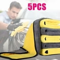 thumbnail image 2 of 5Pcs Thick Auto Wash Microfiber Towel Cleaning Drying Cloth Super Absorben, 2 of 6