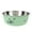 Green, variant on Stainless Steel Pet Bowl Set Medium 5.6in, Non-Slip Dog Cat Food Water Bowls Blue, Double Feeder Dish for Small Medium Dogs Cats, Elevated Feeding Station Blue