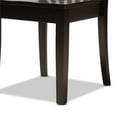 thumbnail image 6 of Bowery Hill Dark Brown Finished Wood 5-Piece Dining Set, 6 of 9