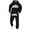 Black&1080, variant on CONFREE Mens Tracksuit 2 Peice Sets Casual Men's Jogging Sweatsuit Set Graphic Y2K Pullover Hoodies Pants Athletic Sweat Suit for Men
