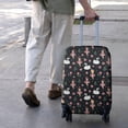 thumbnail image 3 of Ballerina Princess Swan Pattern Luggage Cover Fashion Suitcase Cover Baggage Covers Fit 25-28 Inch Luggage (Go Travel), 3 of 5