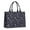 Dark Blue Sun, variant on Large Capacity Tote Bag,Dark Blue Sun Moon Cloud Pattern Handbag Fashion Luxury Tote Bag,15.7"x13"x 5.1" Inches,Laptop Compatible