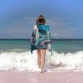thumbnail image 6 of PHYHOO Two Swimming with Coral and Coral Pool/ Microfiber Sand Free Microfiber Absorbent Quick Dry for Women Men Girls Kids Beach Accessories 30x60in, 6 of 8