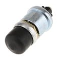 thumbnail image 4 of Interruptor de Botón Momentáneo 1NO1NC Carcasa de material acero Inoxidable Plateado Azul de 12 V Adecuado para Orificio de Montaje de 19 Mm 3/4 Cola Interruptor de botón pulsador momentáneo, 4 of 6