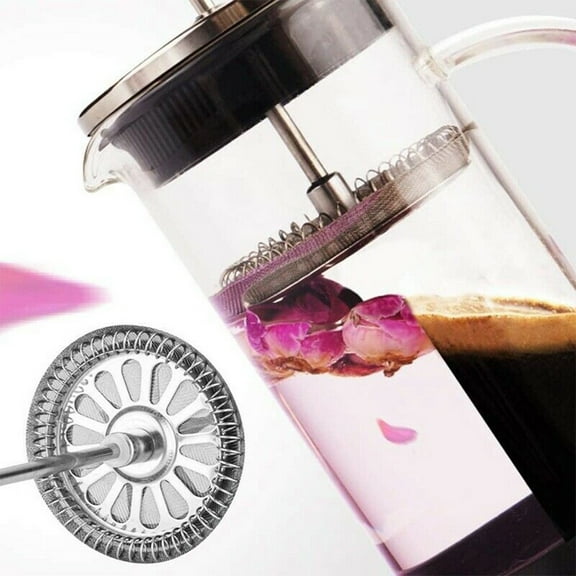 BCLONG 4" Replacement Steel Filter Mesh For French Press Cafetiere Coffee Tea Maker UK