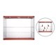 thumbnail image 5 of Caja de visualización transparente de 3 capas ABS para caja ciega muñeca naranja perfke vitrina a prueba de polvo, 5 of 8