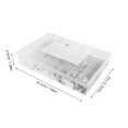 thumbnail image 2 of FUTUREORYY Carbon Steel Woodruff Key Set 135Pcs for Machine Keys Semicircle, 2 of 5