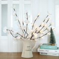 thumbnail image 5 of 73cm Led Simulation Orchid Branch Lights 20 Bulbs Christmas Vase Filler Floral Light Holiday Garden Party Desktop Decor Lights, 5 of 5