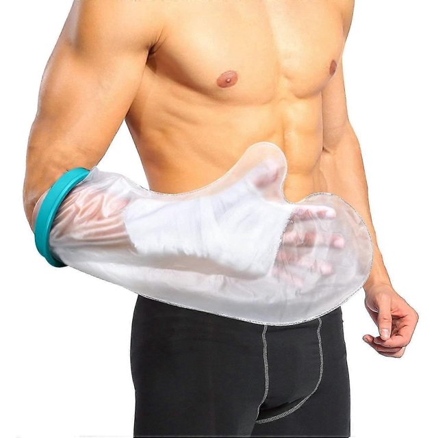 Waterproof Cast Cover Arm, Plaster Cast Protector For Shower Bandage Sleeve Protector Watertight Dressing For Broken Hand