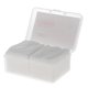 thumbnail image 2 of 150pcs Maquillaje Almohadillas De Suave Facial Para Maquillaje Facial Eliminación De Toallitas Removedoras De Uñas 51x69mm Baoblaze Maquillaje de algodón cosmético, 2 of 8