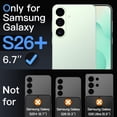 thumbnail image 3 of JETech Privacy Screen Protector for Samsung Galaxy S26 Plus, with Installation Tool, 2-Pack, 3 of 7