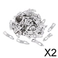 thumbnail image 1 of 100 Piezas de Sujetadores de Clip de Metal perfecl 16 x 54 mm, 1 of 8