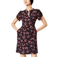 thumbnail image 3 of Nanette Lepore Womens Floral Shift Dress, Multicoloured, 6, 3 of 3