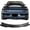 Gloss Black, variant on Ikon Motorsports Compatible with 15-23 Ford Mustang Coupe MD Style Trunk Spoiler ABS - Matte Black