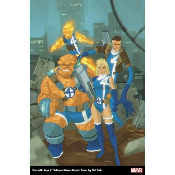 Fantastic Four #1 Noto X-treme Marvel Var (Noto X-treme Marvel Var) Marvel Prh Comic Book 2022