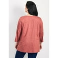 thumbnail image 2 of Avenue Women's Plus Size Casey Embroidered Top, 2 of 2