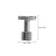 thumbnail image 2 of BRIGHTFUFU 5Ud Tornillo De Montaje Para Cámara Acción Con Rápida Plata, 2 of 6