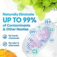 thumbnail image 5 of AquaPure Fruit and Vegetable Washing Machine, Produce Purifier, Waterproof Vegetable Cleaner, 5 of 7
