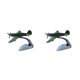 thumbnail image 1 of Vogacara Scale Diecast Fighter Alloy Model Kids Toy for Home Shelf Birthday Tipo 1 2Conjunto, 1 of 1