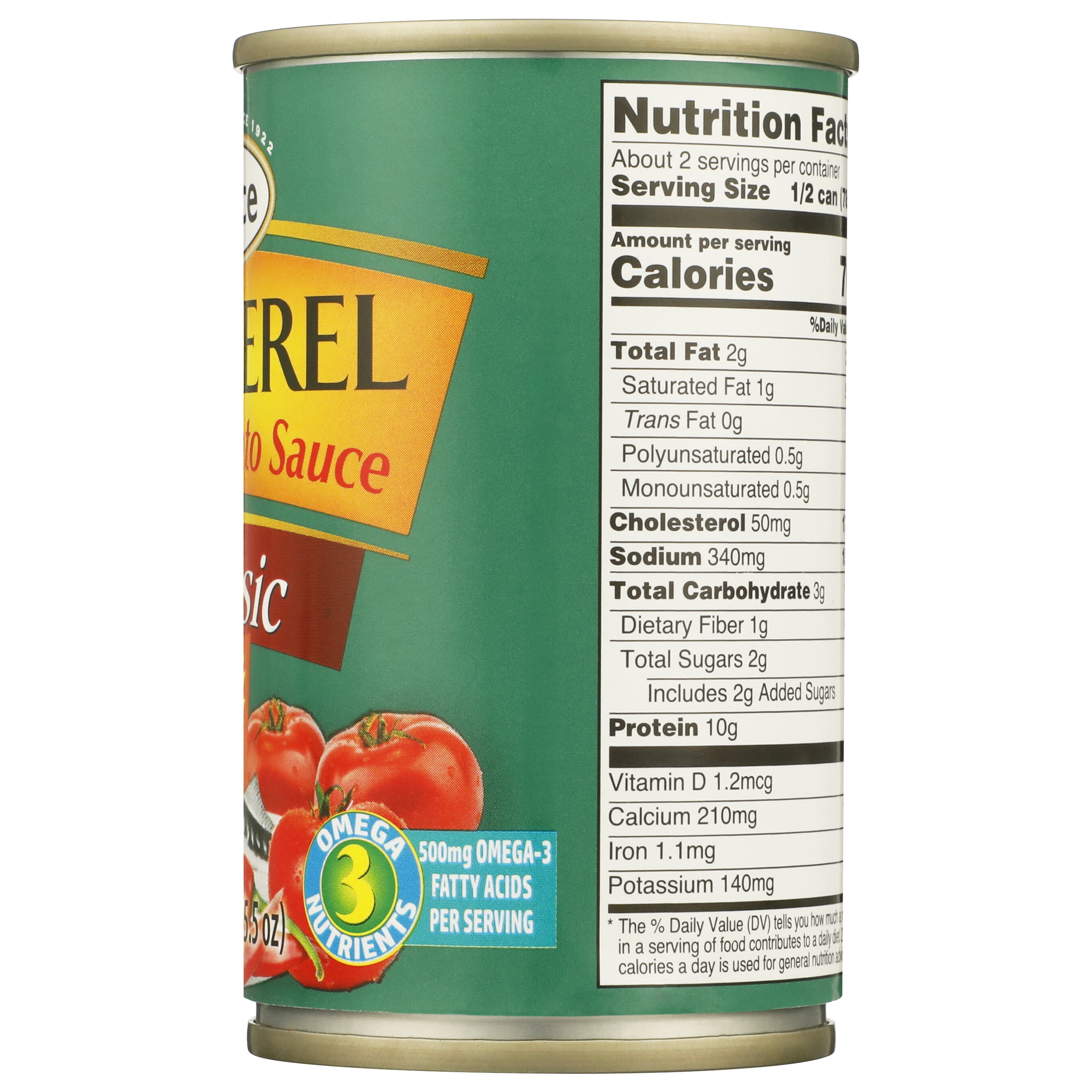 (10 pack) Grace Hot & Spicy Mackerel in Tomato Sauce, 5.5 oz
