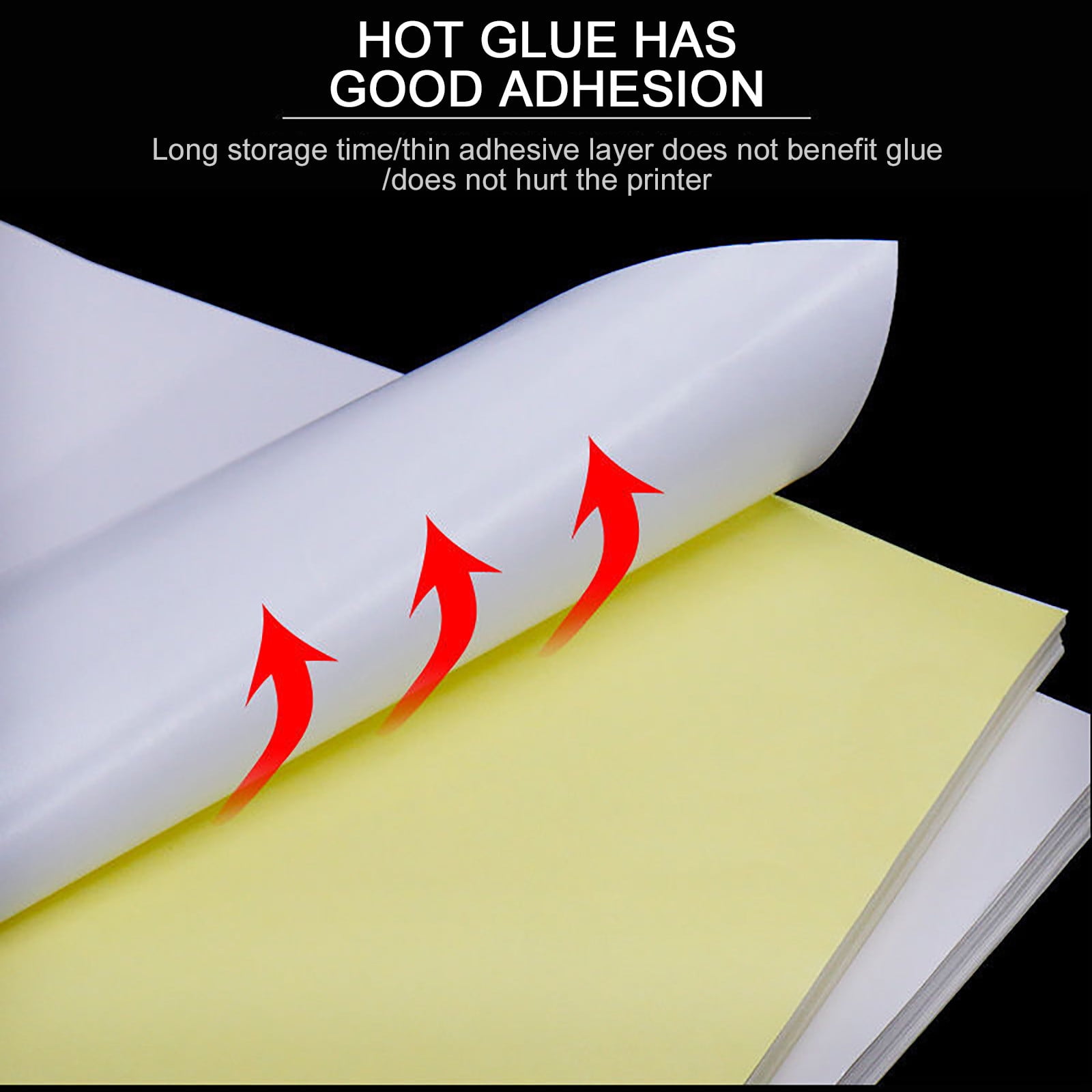 Clearance Office&Craft&Stationery under $20,210 x 297 mm Glossy Sticker Paper White Sticker Can Be Printed For Printer