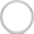 thumbnail image 2 of 14K White Gold Standard Comfort Fit Brush Satin Fancy Band (Size 13.5) Made In United States wb101s-13.5, 2 of 5